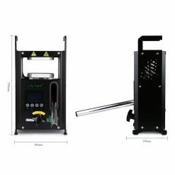 LTQ Vapor KP-4 Rosin Hot Press Machine, 4*4in Dual Heated Plates, Temperature Control, Black -US Consumer Electronics Shop 4 TON KP4 ROSIN PRESS MACHINE 456718 5