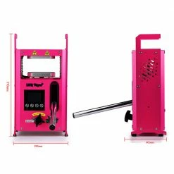 LTQ Vapor KP-4 Rosin Hot Press Machine, 4*4in Dual Heated Plates, Temperature Control, Red -US Consumer Electronics Shop 4 TON KP4 ROSIN PRESS MACHINE 456720 5