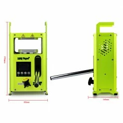 LTQ Vapor KP-4 Rosin Hot Press Machine, 4*4in Dual Heated Plates, Temperature Control, Yellow -US Consumer Electronics Shop 4 TON KP4 ROSIN PRESS MACHINE 456722 5