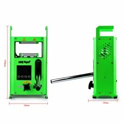 LTQ Vapor KP-4 Rosin Hot Press Machine, 4*4in Dual Heated Plates, Temperature Control, Green -US Consumer Electronics Shop 4 TON KP4 ROSIN PRESS MACHINE 456724 5