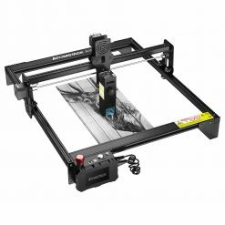 ATOMSTACK A10 Pro 10W Laser Engraver Cutter, 50W Electric Power, Fixed-Focus, Dual Compression Spot, Offline Engraving, Panoramic Glass Eye Protection, 410x400mm 8 ATOMSTACK A10 Pro 10W Laser Engraver Cutter, 50W Electric Power, Fixed-Focus, Dual Compression Spot, Offline Engraving, Panoramic Glass Eye Protection, 410x400mm -US Consumer Electronics Shop ATOMSTACK A10 Pro 10W Laser Engraver Cutter US Plug 511237 2