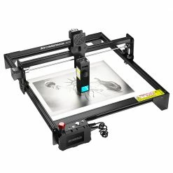 ATOMSTACK A10 Pro 10W Laser Engraver Cutter, 50W Electric Power, Fixed-Focus, Dual Compression Spot, Offline Engraving, Panoramic Glass Eye Protection, 410x400mm 9 ATOMSTACK A10 Pro 10W Laser Engraver Cutter, 50W Electric Power, Fixed-Focus, Dual Compression Spot, Offline Engraving, Panoramic Glass Eye Protection, 410x400mm -US Consumer Electronics Shop ATOMSTACK A10 Pro 10W Laser Engraver Cutter US Plug 511237 3