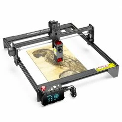 ATOMSTACK A5 M50 Pro Laser Cutter Engraver, 5-5.5W Optical Power, 40W Electric Power, Fixed Focus, Quadruple Lens Compression Spot, Offline Engraving, Cut 20mm Wood, 410x400mm -US Consumer Electronics Shop ATOMSTACK A5 M50 Pro Laser Cutter and Engraver US Plug 511239 2