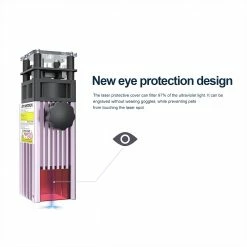 ATOMSTACK 5.5W Laser Module, Fixed Focus Laser, Ultra-Fine Compressed Spot, Eye Protection -US Consumer Electronics Shop ATOMSTACK M40 40W Laser Module 510833 3