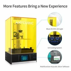 Anycubic Photon Mono X 3D Printer, 8.9 inch 4K Monochrome LCD Display, APP Control, 192*120*245mm -US Consumer Electronics Shop Anycubic Photon Mono X 3D Printer 472764 4