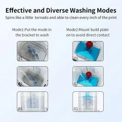 Anycubic Wash & Cure Machine 2.0, Washing size 120mm*74mm*165mm, Curing size 140mm*165mm 9 Anycubic Wash & Cure Machine 2.0, Washing size 120mm*74mm*165mm, Curing size 140mm*165mm -US Consumer Electronics Shop Anycubic Wash and Cure 2 0 Machine 473350 3