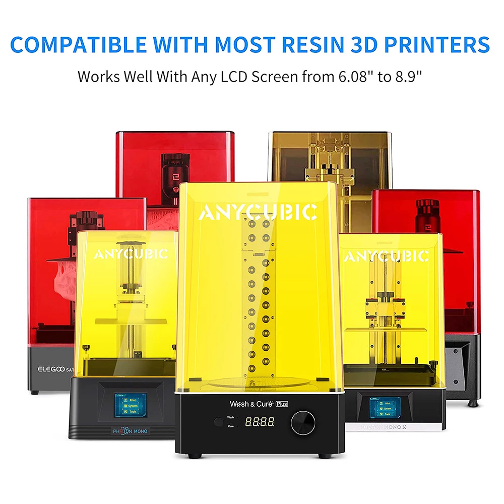 Anycubic Wash & Cure Plus Machine, Basket Washing Size 192mm*120mm*290mm, Curing Size 190mm*245mm 2 Anycubic Wash & Cure Plus Machine, Basket Washing Size 192mm*120mm*290mm, Curing Size 190mm*245mm - Image 2