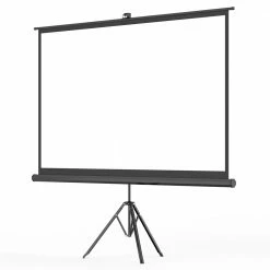 Bomaker 100-Inch Projector Screen with Stand 160 Degree View Angle 1.1 Gain 16:9 Premium White PVC -US Consumer Electronics Shop Bomaker 100 inch Portable Projector Screen 495959 2