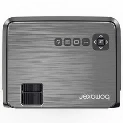 Bomaker GC355 Native 720P Projector 200 ANSI Lumens iOS Android Wireless Screen Mirroring - Gray 9 Bomaker GC355 Native 720P Projector 200 ANSI Lumens iOS Android Wireless Screen Mirroring - Gray -US Consumer Electronics Shop Bomaker GC355 720P Projector Gray 495946 3