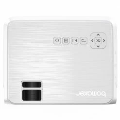Bomaker GC355 Native 720P Projector 200 ANSI Lumens iOS Android Wireless Screen Mirroring - White -US Consumer Electronics Shop Bomaker GC355 720P Projector White 495947 4