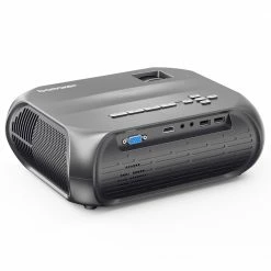 Bomaker S5 Projector Native 720P 150 ANSI Lumens Wi-Fi Screen Mirroring Bluetooth Speakers - Gray -US Consumer Electronics Shop Bomaker S5 720P Projector Gray 495951 5