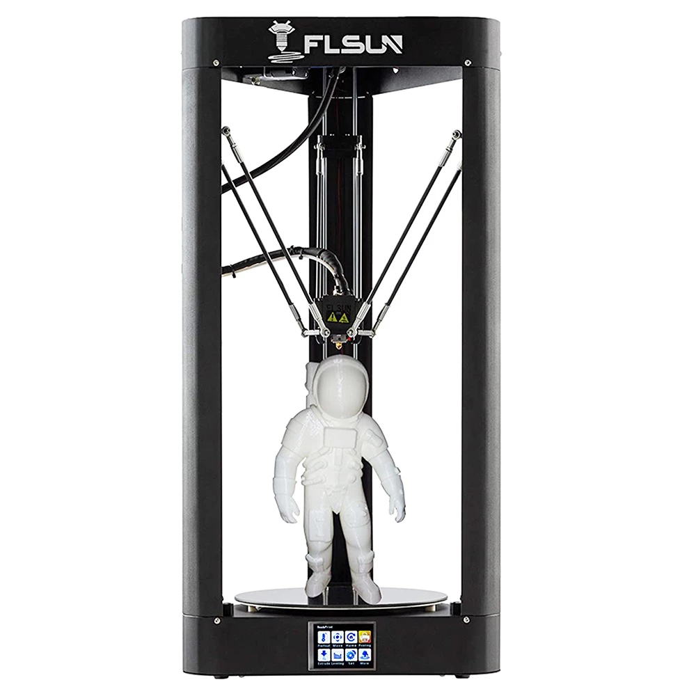 FLSUN QQ-S Pro Delta 3D Printer, Pre-assembled, Auto Leveling, Lattice Glass Platform, Touch Screen, 255mm x 360mm 1 FLSUN QQ-S Pro Delta 3D Printer, Pre-assembled, Auto Leveling, Lattice Glass Platform, Touch Screen, 255mm x 360mm