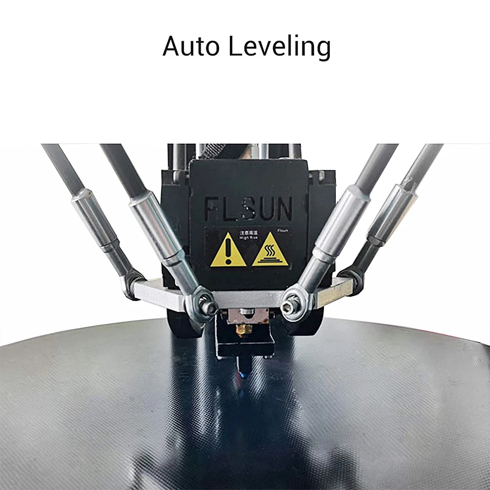 FLSUN QQ-S Pro Delta 3D Printer, Pre-assembled, Auto Leveling, Lattice Glass Platform, Touch Screen, 255mm x 360mm 5 FLSUN QQ-S Pro Delta 3D Printer, Pre-assembled, Auto Leveling, Lattice Glass Platform, Touch Screen, 255mm x 360mm - Image 5