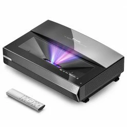Bomaker Polaris 4K Laser Projector, 0.25:1 Ultra Short Throw, 2500 ANSI Lumens, HDR 10, MEMC, DOLBY DTS, 3GB RAM 32GB ROM