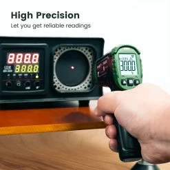 KAIWEETS Apollo 6 Non-Contact Infrared Thermometer (NOT for Humans), Temperature Gun - Black with Dark Green 9 KAIWEETS Apollo 6 Non-Contact Infrared Thermometer (NOT for Humans), Temperature Gun - Black with Dark Green -US Consumer Electronics Shop KAIWEETS Apollo 6 Infrared Temperature Gun Black with Dark Green 504836 3