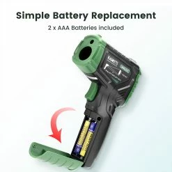 KAIWEETS Apollo 6 Non-Contact Infrared Thermometer (NOT for Humans), Temperature Gun - Black with Dark Green 11 KAIWEETS Apollo 6 Non-Contact Infrared Thermometer (NOT for Humans), Temperature Gun - Black with Dark Green -US Consumer Electronics Shop KAIWEETS Apollo 6 Infrared Temperature Gun Black with Dark Green 504836 5