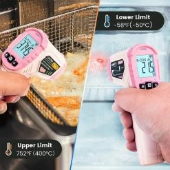 KAIWEETS Apollo 6 Non-Contact Infrared Thermometer (NOT for Humans), Temperature Gun - Pink 8 KAIWEETS Apollo 6 Non-Contact Infrared Thermometer (NOT for Humans), Temperature Gun - Pink -US Consumer Electronics Shop KAIWEETS Apollo 6 Infrared Temperature Gun Pink 504834 2