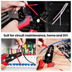 KAIWEETS KWS-101 4 in 1 Wire Stripper, 10-20AWG Wire Stripping Range, Cable Wire Cutter Crimping Stripping Tool -US Consumer Electronics Shop KAIWEETS KWS 101 4 in 1 Wire Stripper 505876 5