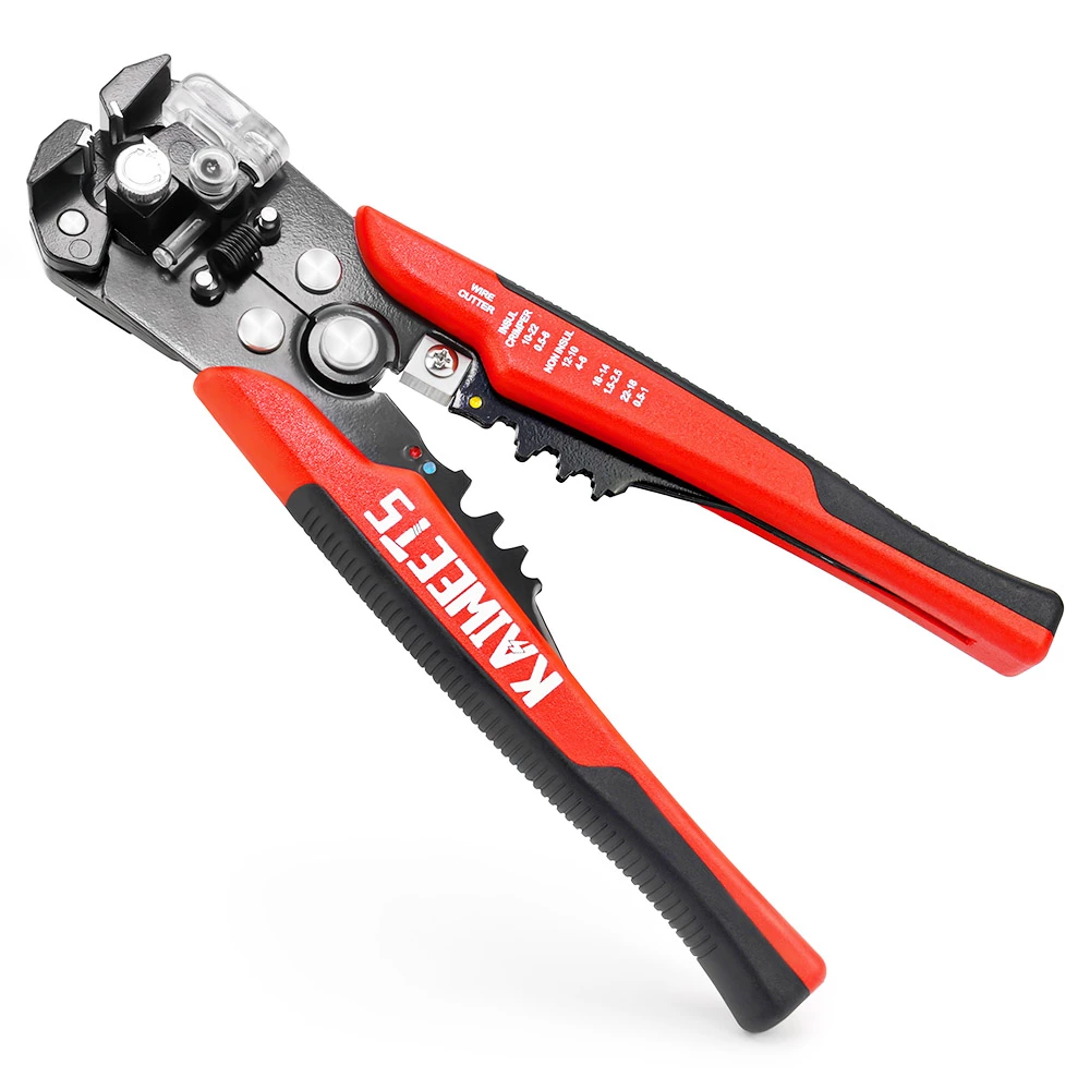 KAIWEETS KWS-103 Multifunctional Automatic Wire Stripper, Wire Cutting, Terminals Crimping Tool with TPR Handle 1 KAIWEETS KWS-103 Multifunctional Automatic Wire Stripper, Wire Cutting, Terminals Crimping Tool with TPR Handle