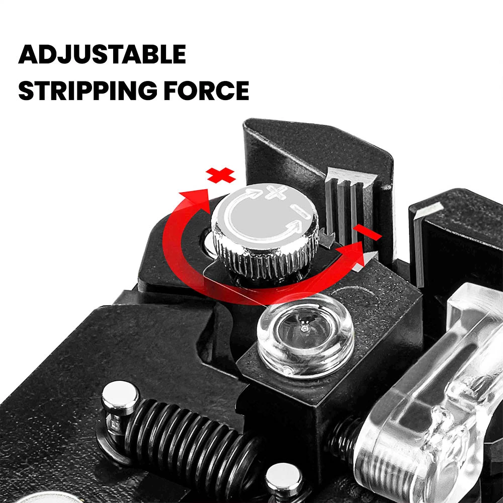KAIWEETS KWS-103 Multifunctional Automatic Wire Stripper, Wire Cutting, Terminals Crimping Tool with TPR Handle 5 KAIWEETS KWS-103 Multifunctional Automatic Wire Stripper, Wire Cutting, Terminals Crimping Tool with TPR Handle - Image 5
