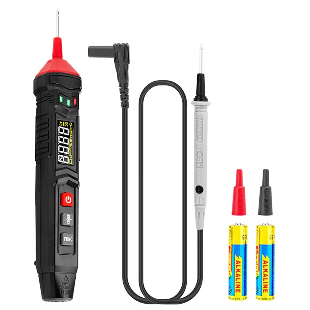 KAIWEETS ST120 Smart Pen Multimeter Digital Voltage Tester DC/AC Non-Contact Voltage Tester with Smart Auto Mode 1 KAIWEETS ST120 Smart Pen Multimeter Digital Voltage Tester DC/AC Non-Contact Voltage Tester with Smart Auto Mode