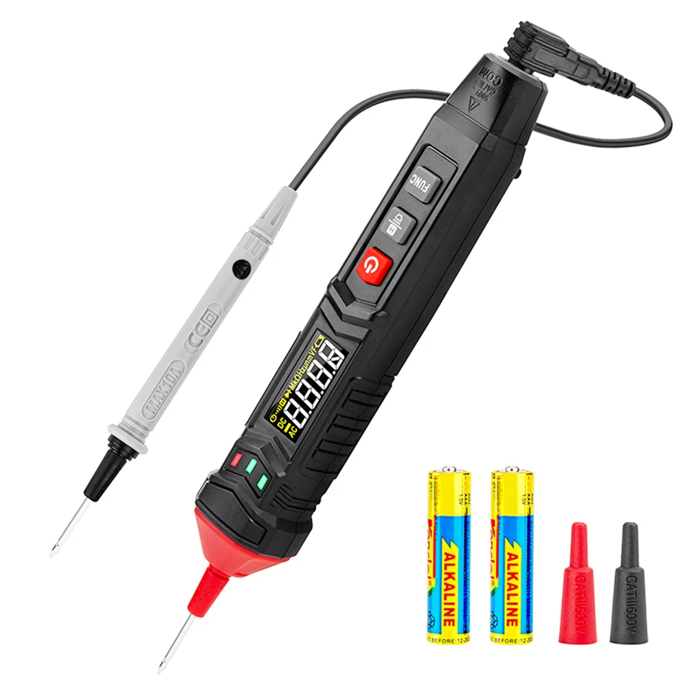 KAIWEETS ST120 Smart Pen Multimeter Digital Voltage Tester DC/AC Non-Contact Voltage Tester with Smart Auto Mode 2 KAIWEETS ST120 Smart Pen Multimeter Digital Voltage Tester DC/AC Non-Contact Voltage Tester with Smart Auto Mode - Image 2