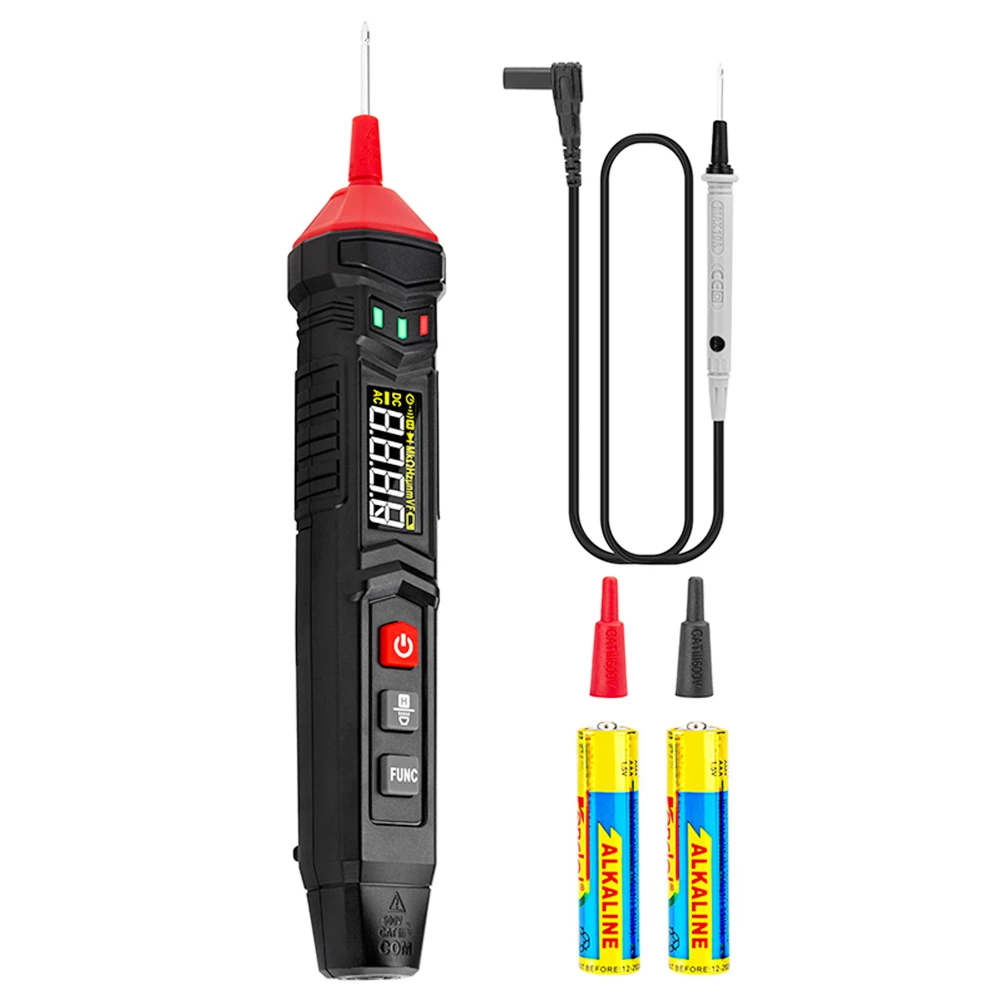 KAIWEETS ST120 Smart Pen Multimeter Digital Voltage Tester DC/AC Non-Contact Voltage Tester with Smart Auto Mode 3 KAIWEETS ST120 Smart Pen Multimeter Digital Voltage Tester DC/AC Non-Contact Voltage Tester with Smart Auto Mode - Image 3