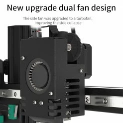 KINGROON KP3S 3D Printer, Titan Extruder, Double Aluminum Linear Guide Rails, Double Cooling Fans, Easy Assembley,180*180*180mm -US Consumer Electronics Shop KINGROON KP3S 3D Printer US Plug 501489 3