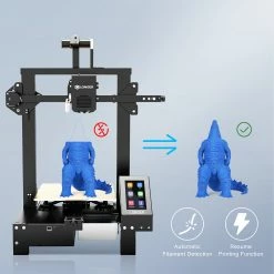 Longer LK4 X 3D Printer, Auto Leveling, 0.1mm Accuracy, 180mm/s Speed, 95% Pre-Assembled, Resume Printing, 32-Bit Open Source, 220x220x250mm -US Consumer Electronics Shop Longer LK4 X 3D Printer 518222 5