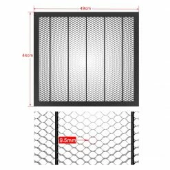 NEJE H4944 Honeycomb Panels 490x440 mm, CNC Laser Cutter Engraver Working Table Laser Bed Milling Machine Master 2S Plus -US Consumer Electronics Shop NEJE H4944 Honeycomb Panels 490x440mm 501436 2