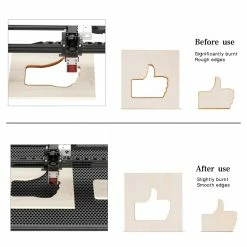 NEJE H4944 Honeycomb Panels 490x440 mm, CNC Laser Cutter Engraver Working Table Laser Bed Milling Machine Master 2S Plus -US Consumer Electronics Shop NEJE H4944 Honeycomb Panels 490x440mm 501436 4