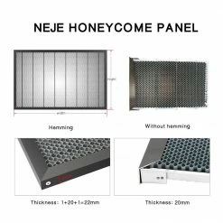 NEJE H8554 Honeycomb Panels 540 x 850mm Laser Bed, Laser Honeycomb Working Table for NEJE MAX Laser Engraver & Cutter -US Consumer Electronics Shop NEJE H8554 Honeycomb Panels 540 x 850mm 501437 3