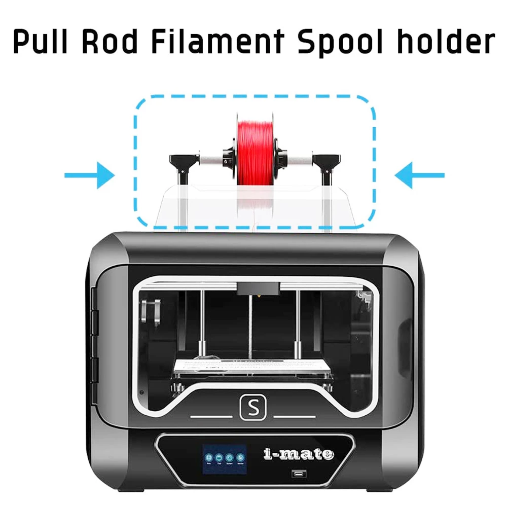 QIDI i Mates 3D Printer, All Metal Frame, Fully Closed Structure, 0.2mm Precision Extruder, 260x200x200mm 4 QIDI i Mates 3D Printer, All Metal Frame, Fully Closed Structure, 0.2mm Precision Extruder, 260x200x200mm - Image 4