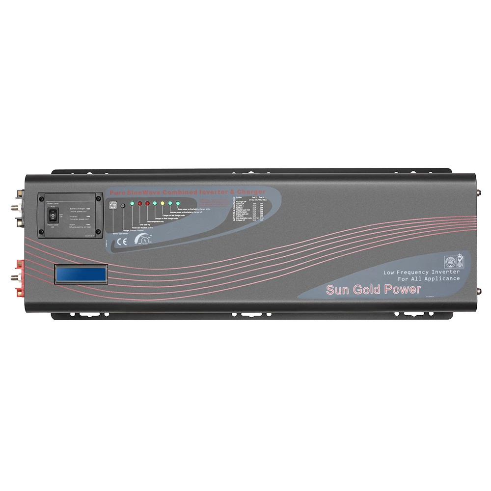 SunGoldPower 4000W 48V DC Pure Sine Wave Inverter, Low Frequency, 240V AC Input,120V AC / 240V AC Output, Split 50/60 Hz, with Battery Charger, Off-Grid, 12000W Peak, Black 5 SunGoldPower 4000W 48V DC Pure Sine Wave Inverter, Low Frequency, 240V AC Input,120V AC / 240V AC Output, Split 50/60 Hz, with Battery Charger, Off-Grid, 12000W Peak, Black - Image 5