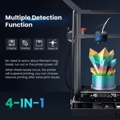 Sunlu S9 Plus Large Size FDM 3D Printer, FilaDryer S1, Auto Leveling, 310*310*400mm -US Consumer Electronics Shop Sunlu Upgraded S Plus Large Size FDM 3D Printer with FilaDryer S1 US 517378 2
