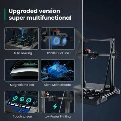 Sunlu S9 Plus Large Size FDM 3D Printer, FilaDryer S1, Auto Leveling, 310*310*400mm -US Consumer Electronics Shop Sunlu Upgraded S Plus Large Size FDM 3D Printer with FilaDryer S1 US 517378 3