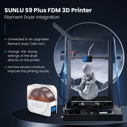 Sunlu S9 Plus Large Size FDM 3D Printer, FilaDryer S1, Auto Leveling, 310*310*400mm -US Consumer Electronics Shop Sunlu Upgraded S Plus Large Size FDM 3D Printer with FilaDryer S1 US 517378 4