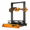 TEVOUP Tarantula Pro 3D Printer, Semi-Automatic Leveling, 0.4mm Nozzle, 0.05mm XY-axis Accuracy, Volcano Hotend, 32-bit Motherboard, 235x235x250mm