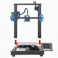 TRONXY XY-2 PRO 2E Dual Color 3D Printer, Dual Titan Extruders, Auto Leveling, Filament Runout Detection, Ultra Quiet Printing, Printing Size 255*255*245mm -US Consumer Electronics Shop TRONXY XY 2 PRO 2E FDM 3D Printer 498561 2