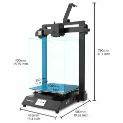 TRONXY XY-3 Pro V2 Direct Drive 3D Printer 300x300x400mm Upgraded BMG Extruder 3D Printer Fast Assembly with Glass Platform -US Consumer Electronics Shop TRONXY XY 3 Pro V2 Direct Drive 3D Printer 472302 2