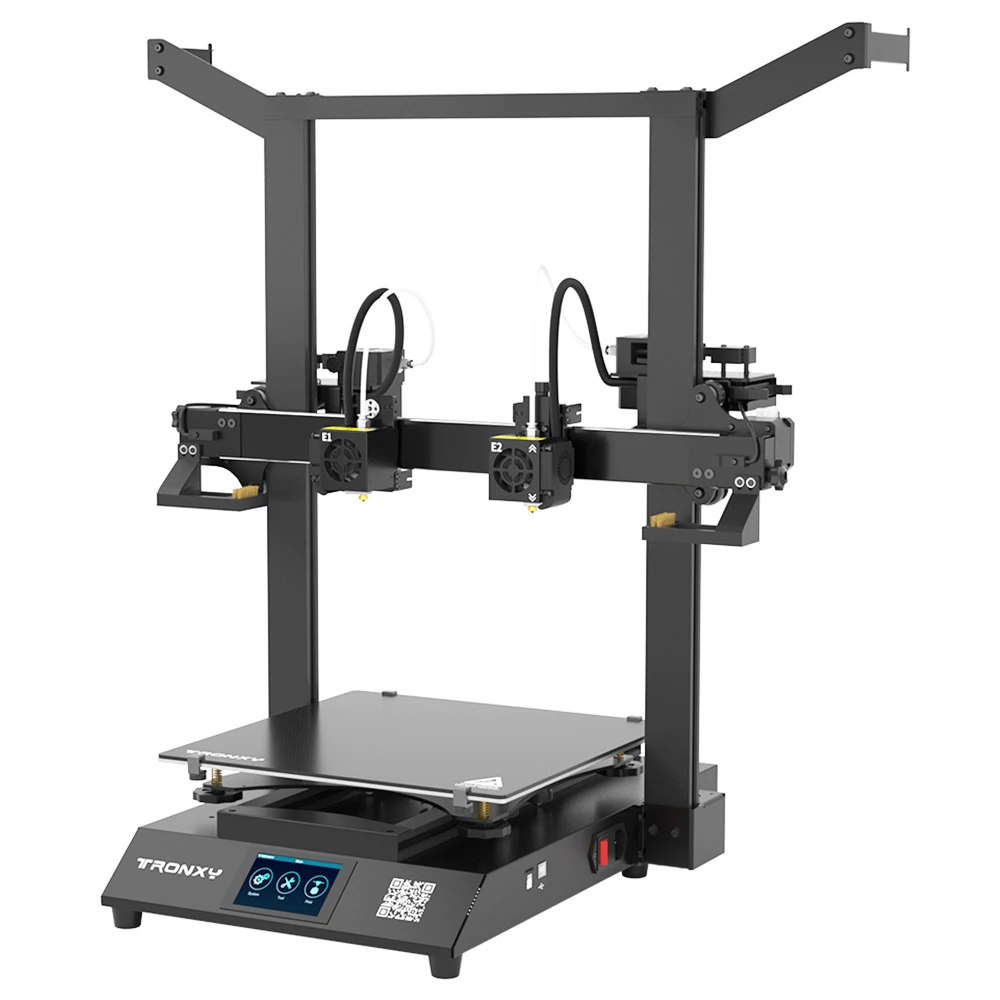 TRONXY Gemini S Dual Extruder 3D Printer Support Soluble PVA 32 Bit Silent Mainboard 300*300*390mm 4 TRONXY Gemini S Dual Extruder 3D Printer Support Soluble PVA 32 Bit Silent Mainboard 300*300*390mm - Image 4