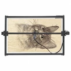 ZBAITU M81 10W CNC Laser Engraver, 0.08mm Compressed Spot, Focus Free, Offline Engraving, Cuts 10mm Wood in One Pass, 460*810mm