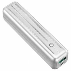 ZENDURE SuperMini 5K 5000mAh 20W Portable Power Bank, X-Charge Mode, ZEN+2.0 Technology, 1 x USB-C, 1 x USB-A, Silver -US Consumer Electronics Shop ZENDURE SuperMini 5K Portable Power Bank Silver 501491 2