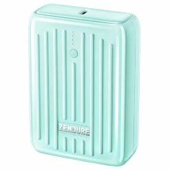 ZENDURE SuperMini 10000mAh 20W PD Power Bank, ZEN+2.0 Technology, 1x USB-C, 2 x USB-A, Green