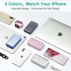 ZENDURE SuperMini X3 10000mAh 45W PD Power Bank, PPS Max 33W, PD3.0 QC3.0 PE+ BC1.2, 1xUSB-C, 2xUSB-A, Silver -US Consumer Electronics Shop ZENDURE SuperMini X3 Portable Power Bank Silver 501570 5