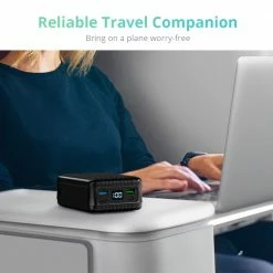 ZENDURE SuperTank 26800mAh/100W PD Portable Power Bank, Fast Charging, Ultra-High Capacity, Wide Compatibility - Black -US Consumer Electronics Shop ZENDURE SuperTank 26800mAh 100W PD Portable Power Bank Black 501572 3