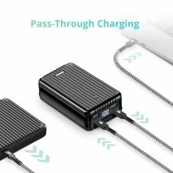 ZENDURE SuperTank 26800mAh/100W PD Portable Power Bank, Fast Charging, Ultra-High Capacity, Wide Compatibility - Black -US Consumer Electronics Shop ZENDURE SuperTank 26800mAh 100W PD Portable Power Bank Black 501572 4