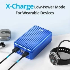 ZENDURE SuperTank 26800mAh/100W PD Portable Power Bank, Fast Charging, Ultra-High Capacity, Wide Compatibility - Blue -US Consumer Electronics Shop ZENDURE SuperTank 26800mAh 100W PD Portable Power Bank Blue 501571 3