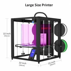 Zonestar Z9V5Pro-MK4 4 Extruders 3D Printer, 4 Colors, Auto Leveling, 32 Bit Control Board, Resume Printing, TFT-LCD, 300x300x400mm -US Consumer Electronics Shop Zonestar Z9V5 MK4 4 Extruders 3D Printer 507555 4