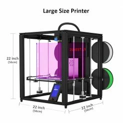 Zonestar Z9V5Pro-MK4 4 Extruders 3D Printer with 4*0.25kg Filament, 4 Colors, Auto Leveling, 32 Bit Control Board, Resume Printing, TFT-LCD, 300x300x400mm -US Consumer Electronics Shop Zonestar Z9V5Pro MK4 4 Extruders 3D Printer DIY Kit US Plug 518056 4